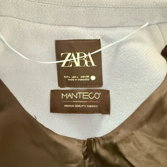 ZARA WOMEN COLLECTION COAT LARGE - Picture 3 of 10